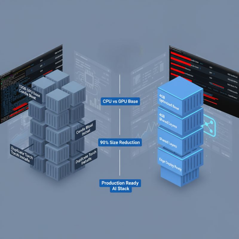 Optimizing AI Microservices: Reducing Docker Image Sizes for Production