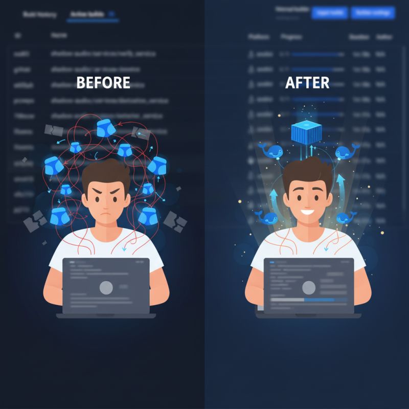 Efficiency at Scale: Streamlining Multi-Service Docker Builds