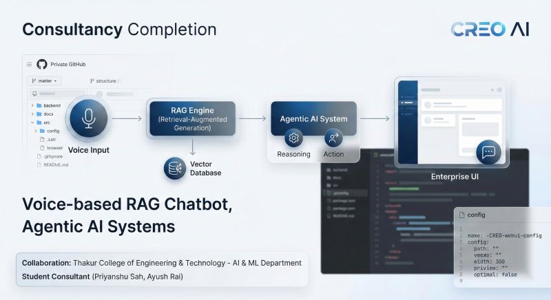 Building Agentic AI and RAG Workflows: A Consultancy Engagement with CREO AI