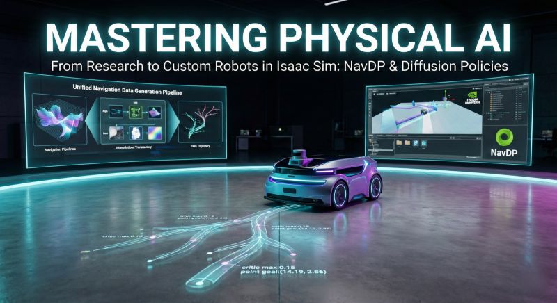 Scaling Physical AI: Cross-Embodiment Navigation with NavDP and Isaac Sim